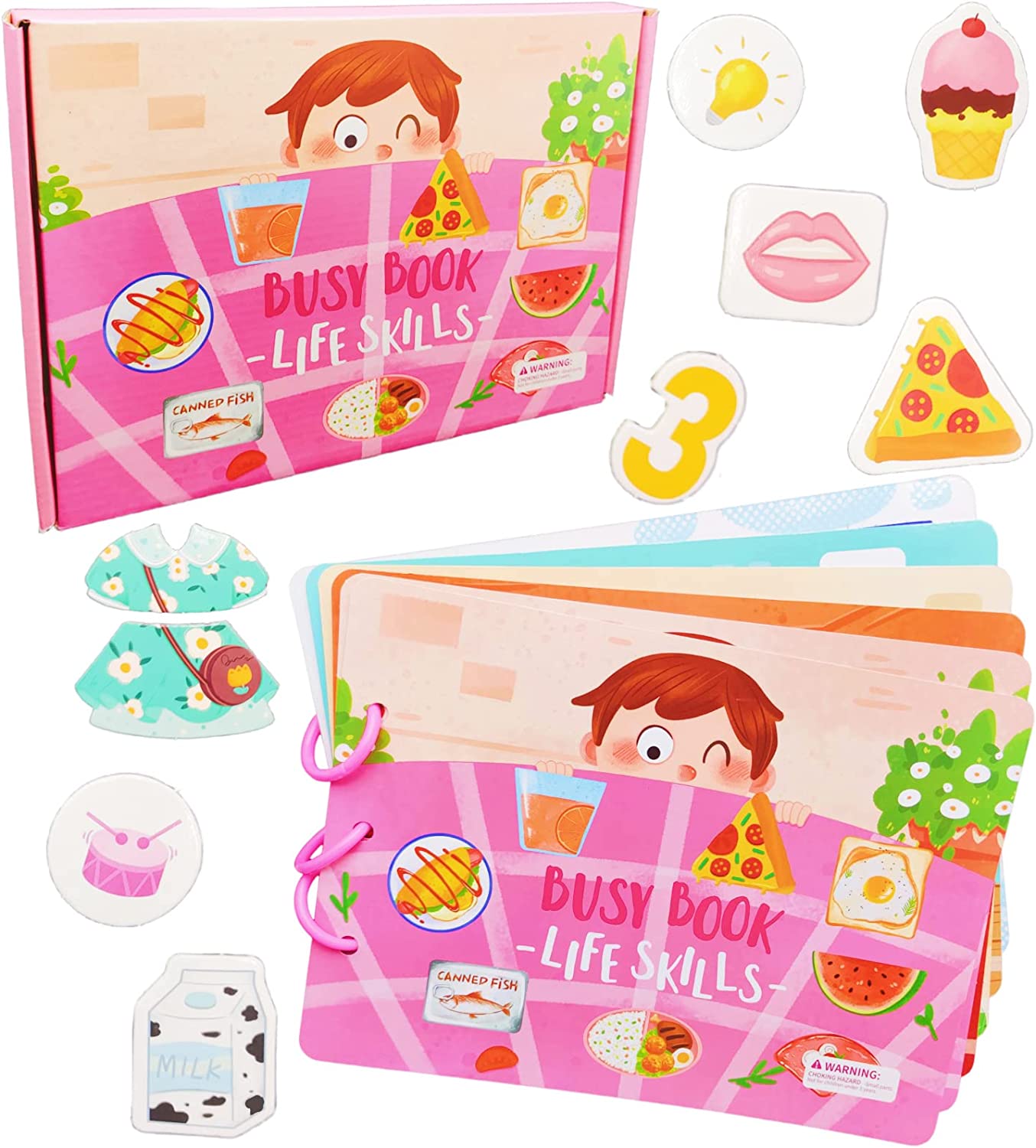 Cartea senzorială Montessori